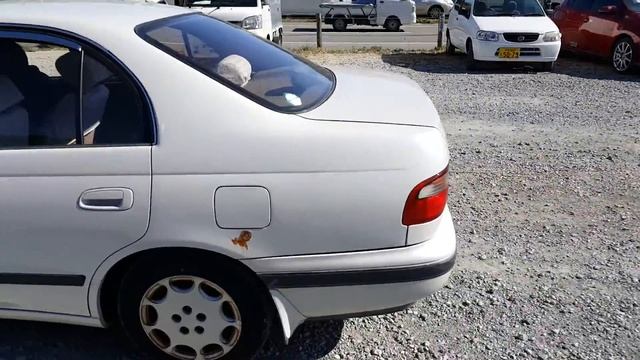 Видео-тест автомобиля Toyota Corona (ST190-4064910, белый, 4S-FE, 1994 г.) смотреть онлайн
