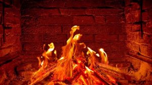 КАМИН НА ФОН - Треск камина в зимней вечер для сна! FIREPLACE BACKGROUND - fireplace for sleeping