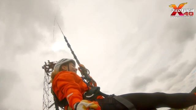 Прыжки с веревкой 65 метров Калуга, Тула! Прыгает - Рафикова Диана! Что подарить подружке Калуга? смотреть онлайн