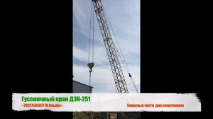 Гусеничный кран ДЭК-251