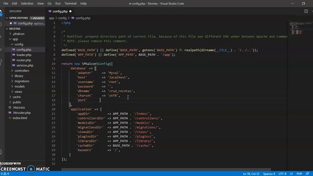 Crear Proyecto | Phalcon смотреть онлайн
