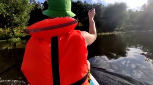 Плаваем на сабборде по Спасскому затону (Строгино)