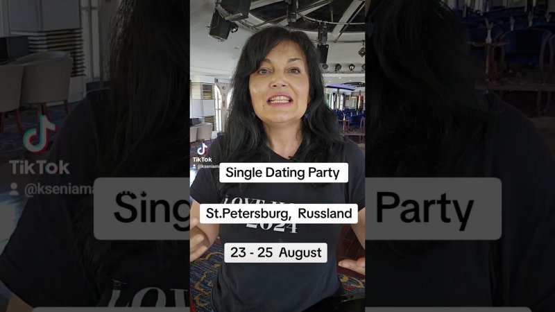 Single Dating Event in St.Petersburg Russland