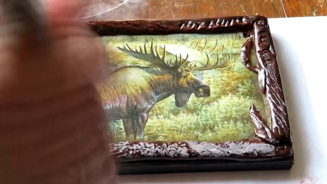 ПОДВЕСКИ мастер класс декор дерева природными материалами DIY natural materials-handmade decoupage
