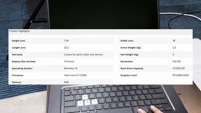ASUS TUF DASH F15 FX516PM-HN097T ECLIPSE GRAY UNBOXING GAMING LAPTOP PANG ONLINE CLASS DIN ABENSON