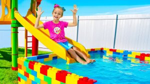 Kids Making a Splash with Fun Swimming Pool Games and Adventure