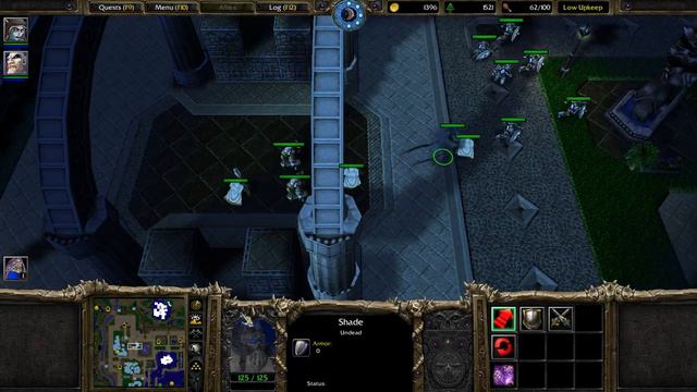 เล่นเกม Warcraft 3 Campaign Legacy of the Damned ตอนที่ 5 Dreadlord's Fall смотреть онлайн