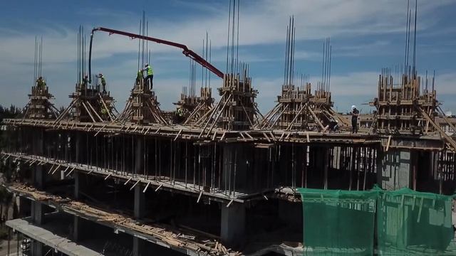 Этапы строительства в ЖД "Элес" 11.06.2019