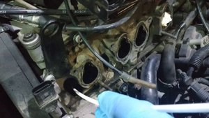 VW Golf 1,6. Раскоксовка и очистка пеной ВАЛЕРА