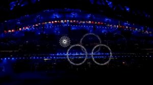 Олимпиада в Сочи.Нераскрывшееся кольцо