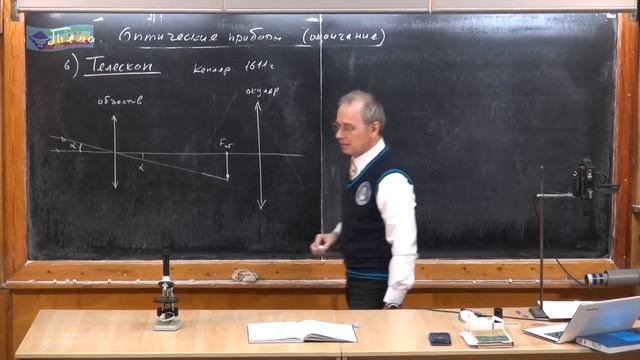Урок 407. Оптические приборы - 3 смотреть онлайн