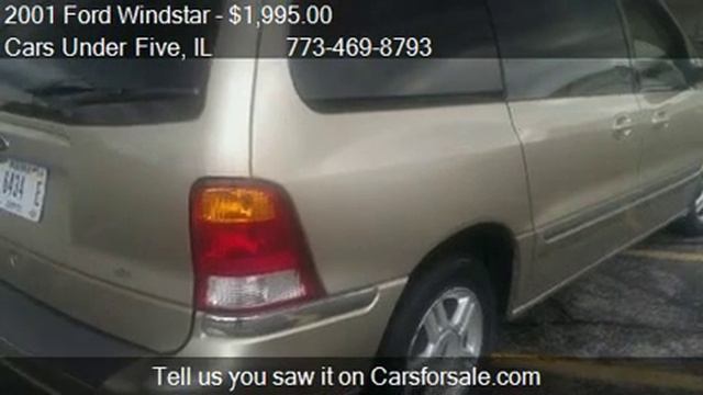 2001 Ford Windstar SE - for sale in Chicago, IL 60633 смотреть онлайн