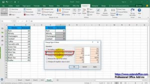 How to countif absolute values less/ greater than given value in Excel