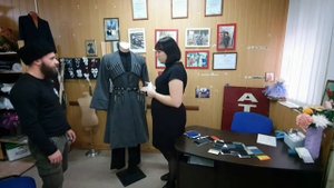 Различные виды кроя , форм и цвета черкески ШВХКО"Корогод" фланкировка шашкой