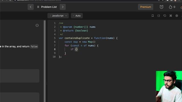Q1. Contains Duplicate | Leetcode 217 | Array questions for Frontend Interview | DSA in Javascript