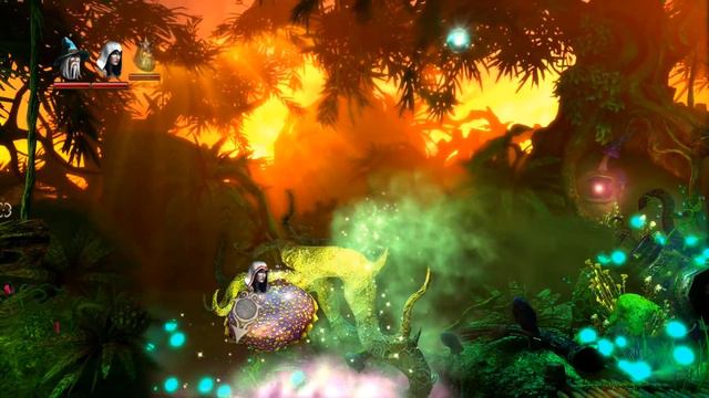 Кооперативное прохождение Trine 2 #02 - Замшелые топи смотреть онлайн