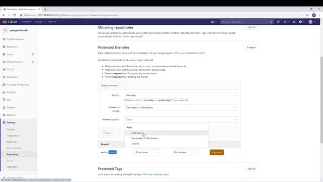 06 GitLab Repository Branches & Tags
