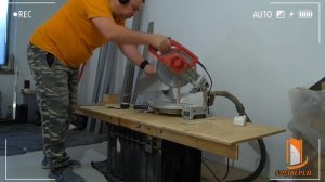 Пилим добор 150мм под 45 ° вертикально #39дверей #установкадверей #установкамежкомнатныхдверей