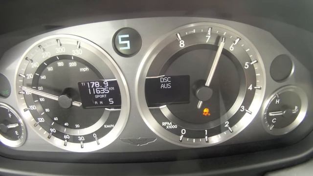 Aston Martin V8 Vantage S 0-295 km/h (Motorsport) смотреть онлайн