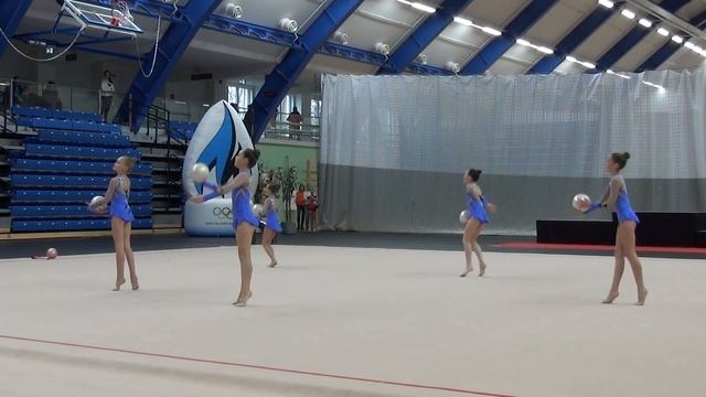 NPSK Fouette lasteklass 5 balls 1 katse Eesti MV 2017 rühmkavades смотреть онлайн