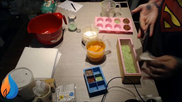 Making & Cutting Lemongrass & Persian Lime Soap смотреть онлайн