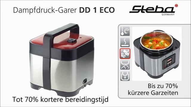 Steba DD1 ECO Stoomdrukkooktoestel Multibrands NL смотреть онлайн