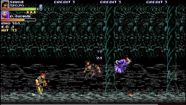 Streets of Rage 2X - Version 2.0 Test (Shiva SOR3, New Extra Menu, Graphic Effects and others)