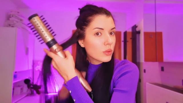 Hair tutorial Фен-щётка Babyliss, brushing укладка волос феном и расчёской