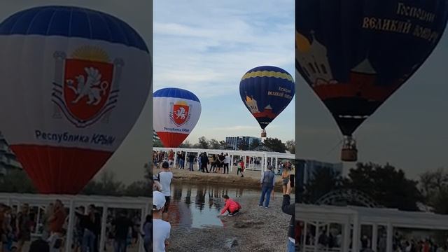 фестиваль воздушных шаров в Анапе. смотреть онлайн