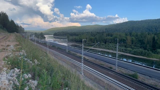 Поезда России на Южно - Сибирской железной дороге смотреть онлайн