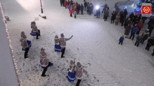 «Музыкальный балкон» на главной площади Дзержинска