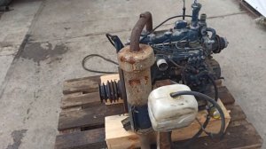 Двигатель Kubota V1405 №138500