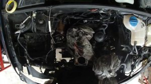 Audi A4 обрыв ремня ГРМ снятие головки блока часть 3