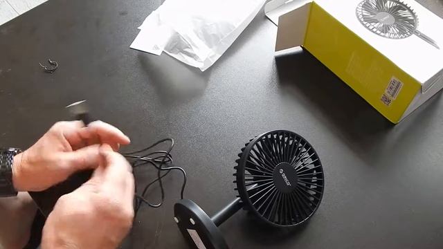 Портативный настольный мини usb-вентилятор ORICO+ Тест смотреть онлайн