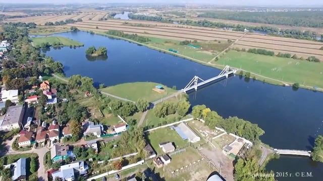 Бронницы (панорамный вид на центр города)