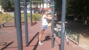 Тренировка с резиной DEMIX (резина для подтягивания)