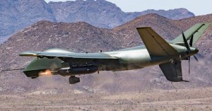 БПЛА "Mojave" носитель пулеметных контейнеров "Dillon Aero DAP-6"