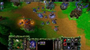 Warcraft III - Night Elves vs Orcs (Bot, loss)