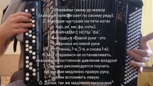 Частушки на баяне.