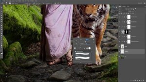 Tiger Women Photoshop Manipulation Tutorial