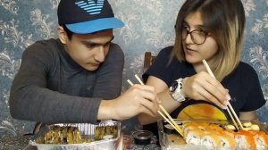 80 РОЛЛОВ ЗА РАЗ / SUSHI CHALLENGE / КТО БОЛЬШЕ СЪЕСТ?