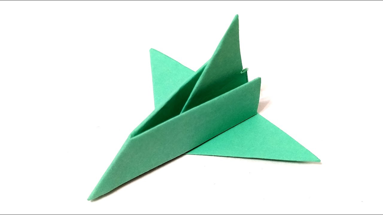 Самолет из бумаги ✈ простая идея оригами