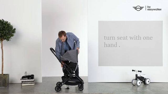 MINI by Easywalker buggy TURN - обзор функционала прогулочной коляски