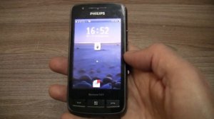 Philips Xenium X622 incoming call