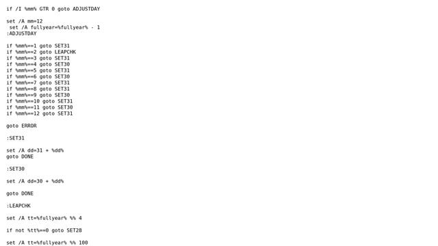Selecting a date in a file based on weekday смотреть онлайн
