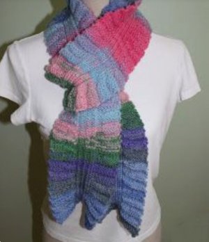 ШАРФ с воланами