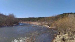 Река Сим. Челябинская область. Урал.