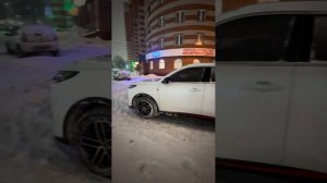 Changan cs 55 plus в метель