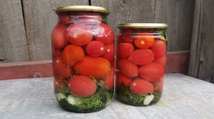 Маринованные помидоры без стерилизации на зиму