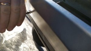 Накладка на передний бампер Skoda Kodiaq.